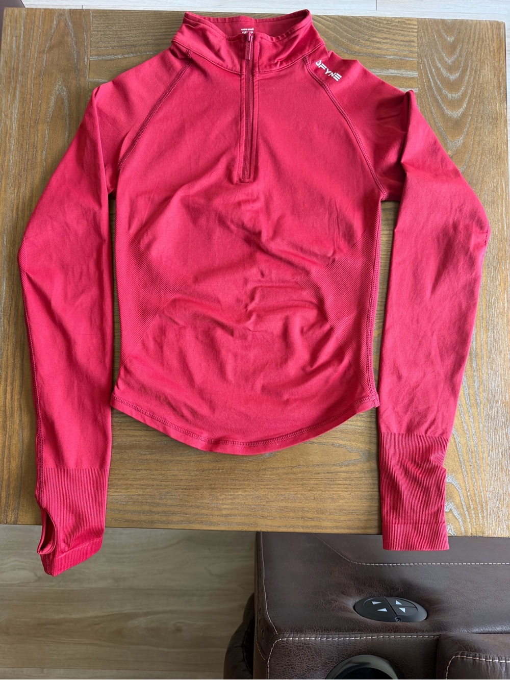 DFYNE Women's CRIMSON Impact Half Zippy *limited addition*
